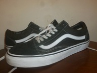 BUTY MĘSKIE VANS-R-44,5-WKŁ-29CM-SKÓRA NAT -TKANINA.