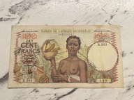 Francuska Afryka Zachodnia - 100 franków - 1946 - rzadki