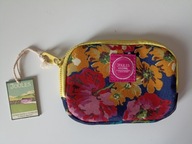 Piękny mini portfelik w kwiatki Joules Original