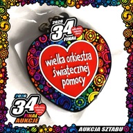 Brelok Serce 34 Finał WOŚP