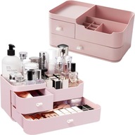 SZKATUŁKA ORGANIZER NA KOSMETYKI PRZYBORNIK BIŻUTERIĘ AKCESORIA SZUFLADY XL