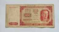 100 ZŁOTYCH 1948 seria AZ 045...