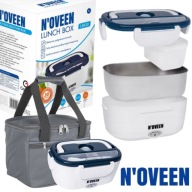 Lunch piknik box N'oveen 1100 ml pojemnik na jedzenie podgrzewanie + torba