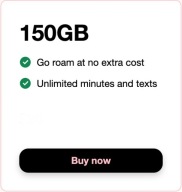 Three UK SIM Aktywna 200 GB rozmowy bez limitu UE