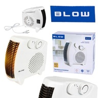 MOCNY TERMOWENTYLATOR ELEKTRYCZNA FARELKA 2000W TERMOSTAT