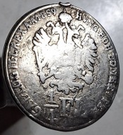 Moneta srebrna Austria 1/4 florena 1859