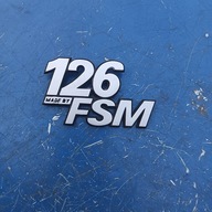 fiat 126p emblemat znaczek logo