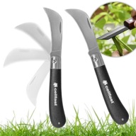 NÓŻ OGRODOWY DO SZCZEPIENIA ROŚLIN SKŁADANY SZCZEPAK CELLFAST OKULIZAK STAL