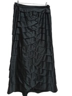 ADRIANNA PAPELL spódnica długa z falban 42/44