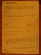 Instrukcja obsługi antena pokojowa AP2 Fonica