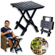 STOLIK OGRODOWY TURYSTYCZNY NA BALKON TARAS PIKNIKOWY SKŁADANY 50CM