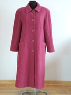 PŁASZCZ DAMSKI DŁUGI WEŁNIANY R.44