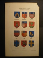 herby miast francuskich, oryg 1868