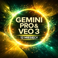 GOOGLE AI PRO + GEMINI ADVANCED | 12 MIESIĘCY | 2TB GOOGLE ONE | GLOBAL