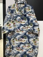 O Koszula hawajska Zantos krajobraz wysp tropikalnych bawełna duża 2XL