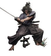 Figurka 3D - CA 3D – Vagabond - Musashi Miyamoto - 16K - 1:6 -POMALOWANA-