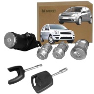 FORD FIESTA V MK5 FUSION WKŁADKI ZAMKA DRZWI KLAPY WLEWU PALIWA STACYJKA