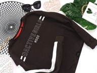 C&A - bluza oversize girls , lampasy r 146/152