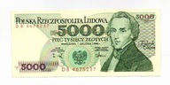5 000 zł. 1988r. Ser.DB
