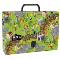 TECZKA NA WYPRAWKĘ DO SZKOŁY PRZEDSZKOLA GRUBA XL A4 MINECRAFT