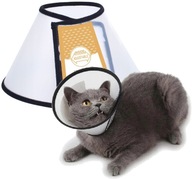 POOPERACYJNY KOŁNIERZ DLA PSA KOTA KTRÓLIKA S MAŁY 26-29 CM