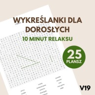Wykreślanka PDF anioły & przewodnicy – 54 strony relaksu
