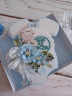 Kartka Bodziak na roczek dla chłopca