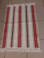 KILIM DYWANIK SZNURKOWY TKANY SKANDYNAWSKI ORYGINALNY PASIAK