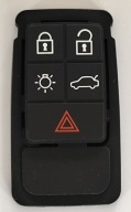 VOLVO XC60 XC90 XC70 V70 V60 V40 KLUCZYK PILOT PRZYCISKI GUMKA 5 przycisków