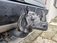 Nakładka Na Hak Holowniczy Osłona Nosorożec Głowa