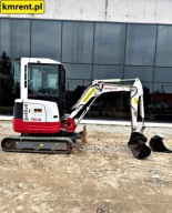 Takeuchi TB23R MINI KOPARKA JCB 8025 8030 KUBOTA U27 CAT 302.5 303