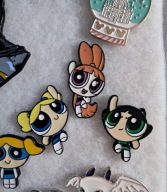 Pin przypinka metalowy atomówki komplet 3szt