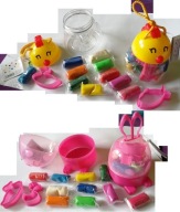 zestaw do lepienia z modeliny modelina zając wielkanocny na wielkanoc TIGER