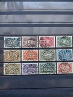 DEUTSCHES REICH - Mi 246 - 257 kas.