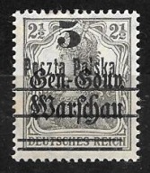 $$PMW ROCZNIK 1918 Fi 8 I* WYDANIE PRZEDRUKOWE na znaczkach GGW gw/opis