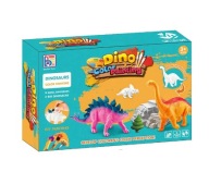ZESTAW DO MALOWANIA DINOZAURÓW DLA DZECI 14 DINOZAURÓW BAOHUI TOYS