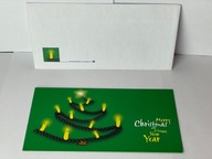 Karnet do kart telefonicznych TP Święta "99 Życzenia po angielsku z kopertą