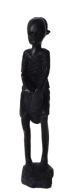 Figurka Afrykańska Masaj Z Hebanu