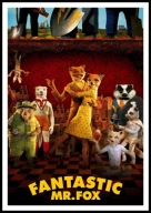 A2 PLAKAT FILM ANIMOWANY FANTASTYCZNY PAN LIS FANTASTIC MR. FOX (2009)
