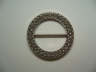 KLAMRA DO SZALIKA APASZKI CYRKONIE