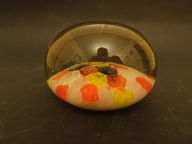 Kula Murano, przycisk do papieru, szklana kula, vintage, retro