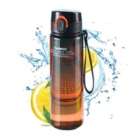 Butelka na wodę, bidon 560ML CASNO OMBRE czarny pomarańczowy
