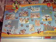 Puzzle LOONEY TUNES - Królik Bugs i przyjaciele 8 sztuk 12, 24, 40, 48, 60