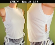 SHEIN Biała bluzeczka -Top Roz.38