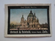 Urbach&Reinhold - Fabryka Czekolady - zalepka reklamowa