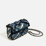 Luksusowa Listonoszka Haft Pompony - ZARA Lux