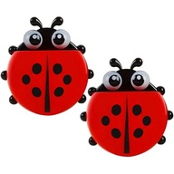 UCHWYTY NA SZCZOTECZKI DO ZĘBÓW POJEMNIK KUBEK ORGANIZER ŁAZIENKOWY 2 SZT.