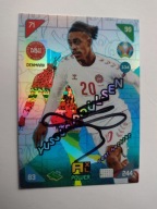 Karta panini autograf Dania Yussuf Poulsen Euro 2021 Kick Off