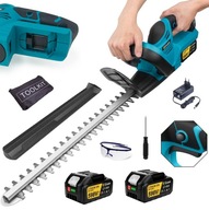 Akumulatorowe Nożyce do Krzewów Żywopłotu 51 cm 18 V + 2 BATERIE