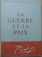 PICASSO -LA GUERRE ET LA PAIX -album-wyd.1954 rok -j.francuski -piękny stan